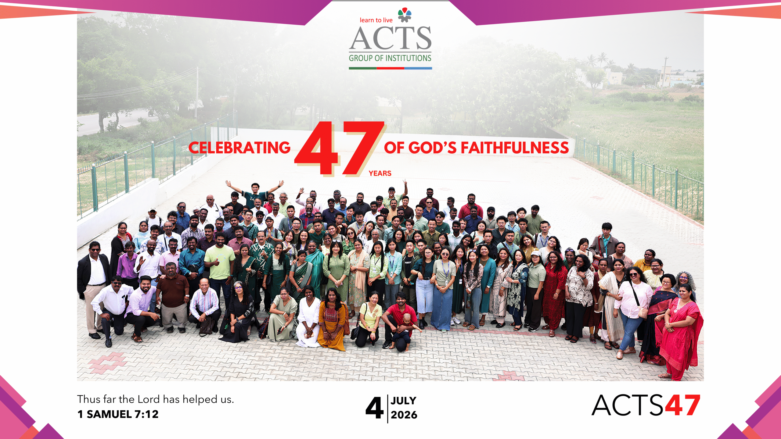 About ACTS 47th Anniversary | July 4